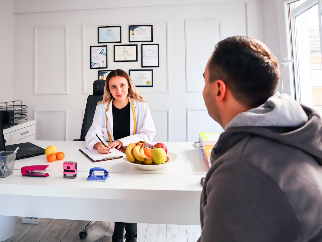 Nutrition consultation and healthy eating guide